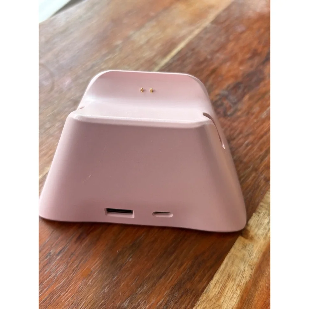 Machenike G5 Pro Wireless Controller for Nintendo Switch PC Pink Charging Dock